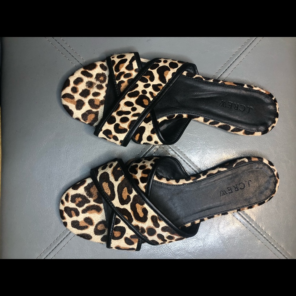 Ladies J Crew Slides